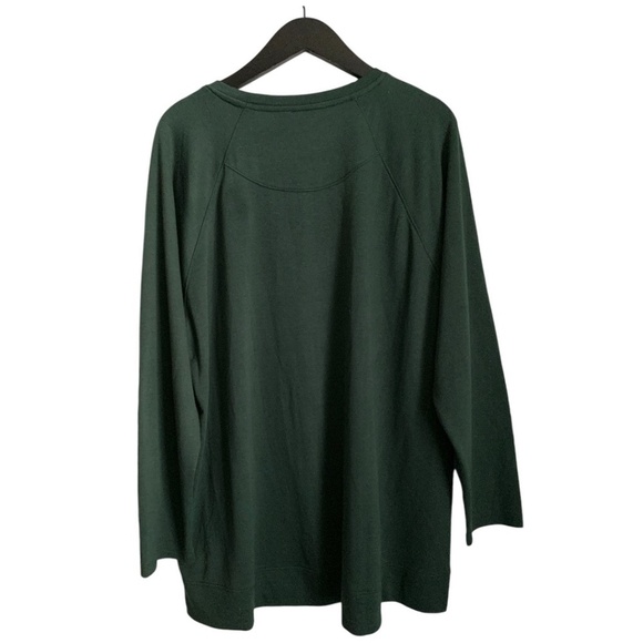 Cato Women's Green Shirt Size 18/20W Christmas Tree - Picture 6 of 7